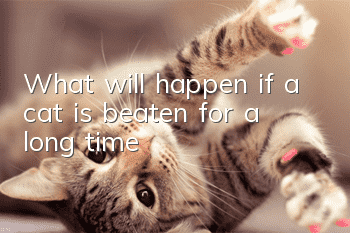 What will happen if a cat is beaten for a long time?