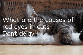 What are the causes of red eyes in cats? Don’t delay!