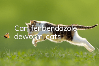 Can fenbendazole deworm cats?