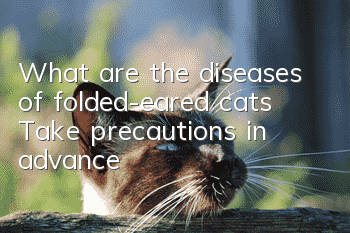 What are the diseases of folded-eared cats? Take precautions in advance