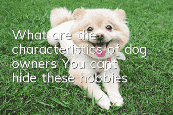 What are the characteristics of dog owners? You can’t hide these hobbies~