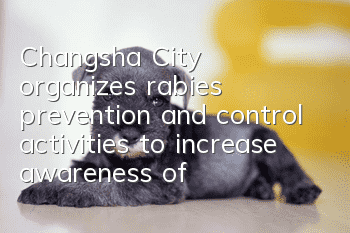 Changsha City organizes rabies prevention and control activities to increase awareness of dog license applications
