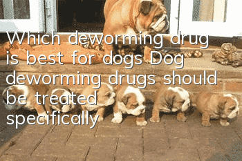 Which deworming drug is best for dogs? Dog deworming drugs should be treated specifically